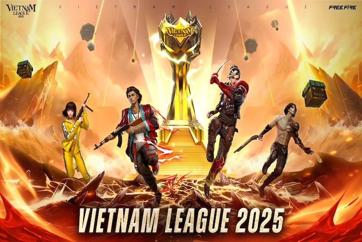 12 đội Free Fire sắp tranh tài tại giải Vietnam League 2025