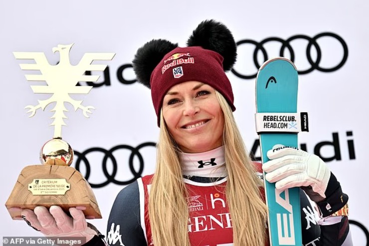 Vonn đang chuẩn bị cho kỳ Olympic mùa Đông 2026, diễn ra từ 6-22/2 tại Ý