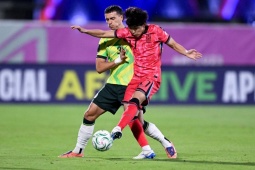 Video bóng đá U23 Australia - U23 Hàn Quốc: Rượt đuổi hấp dẫn, ấn định phút 88 (U23 châu Á)