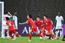 Video bóng đá U23 Việt Nam - U23 UAE: Vỡ òa Minh Phúc, 120 phút kinh điển (U23 châu Á)