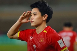 Đình Bắc - U23 Việt Nam: Đánh đầu ngược "đẹp như tranh vẽ", được "réo" khắp cõi mạng