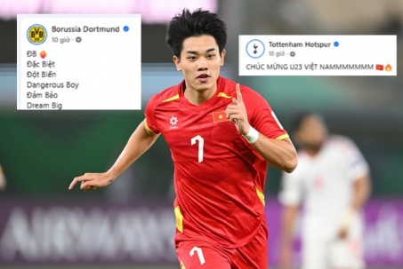 Tottenham & đại gia châu Âu ca ngợi Đình Bắc, "ĐB7" được tiến cử thay Son Heung Min