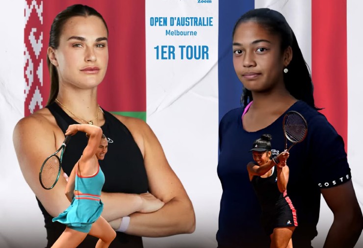 Sabalenka (bên trái) đang rất vào phom&nbsp;