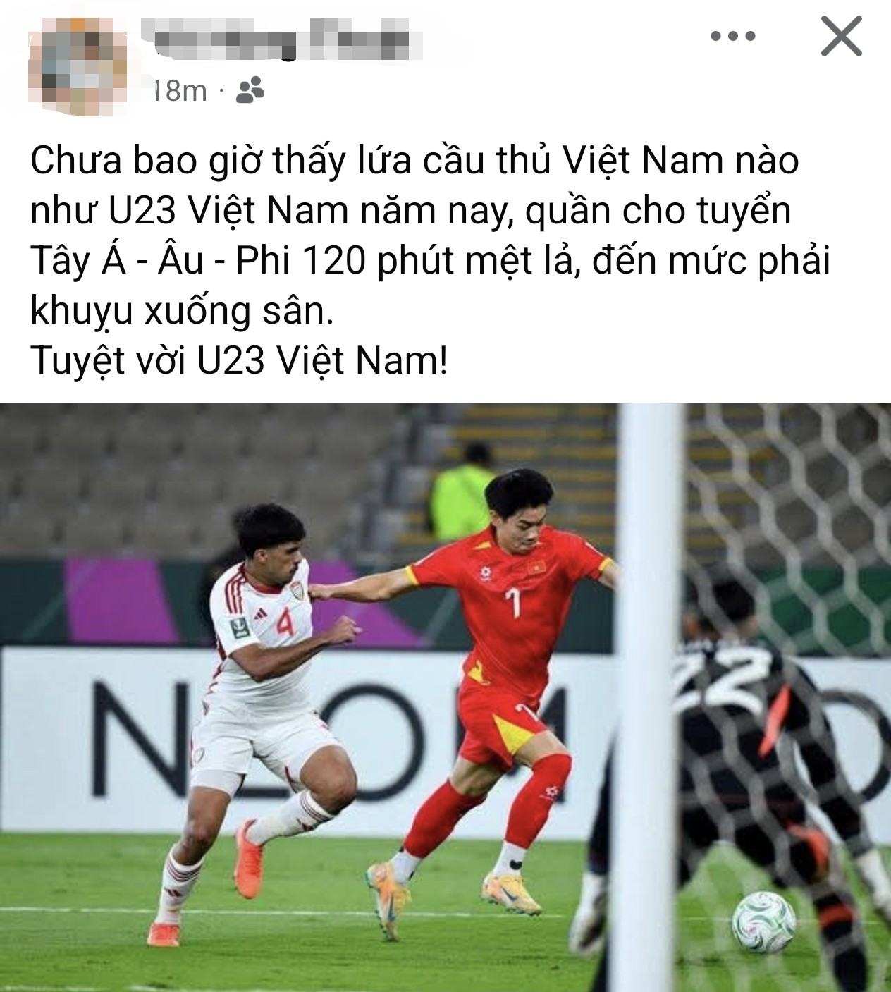 U23 Việt Nam tạo "địa chấn" trước U23 UAE, dân mạng ngất ngây: "Trời ơi, tuyệt vời quá!" - 4