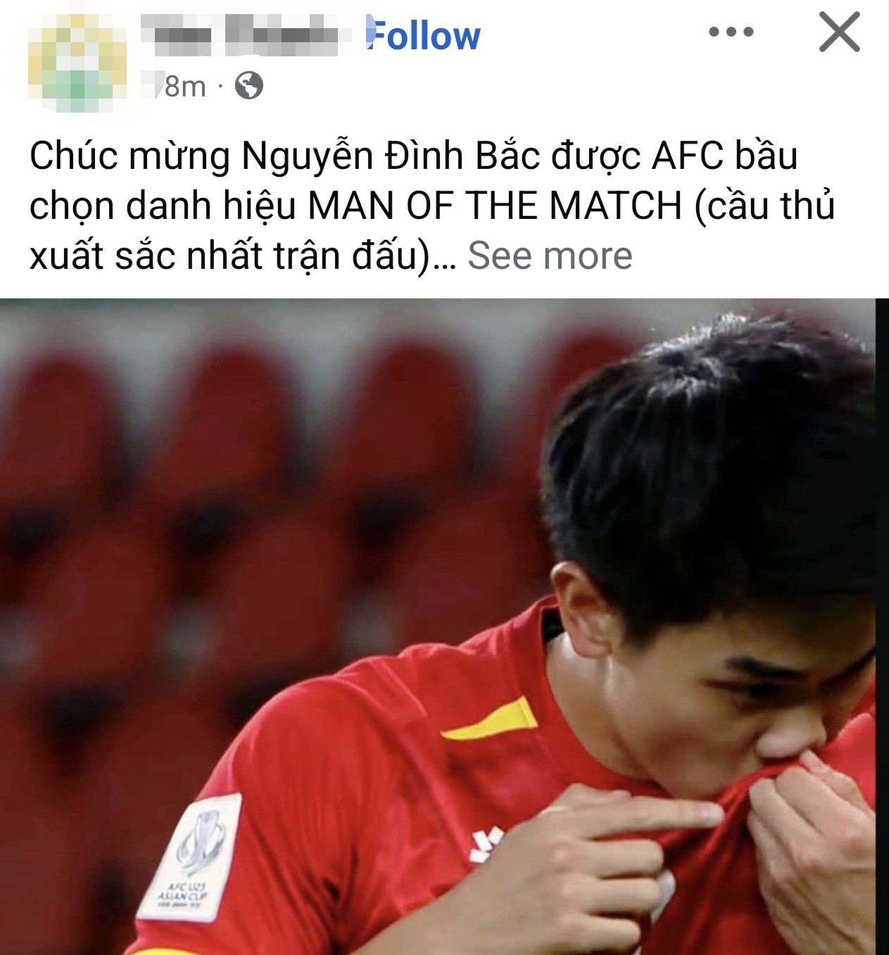 Loạt bài đăng nhắc tên Đình Bắc.