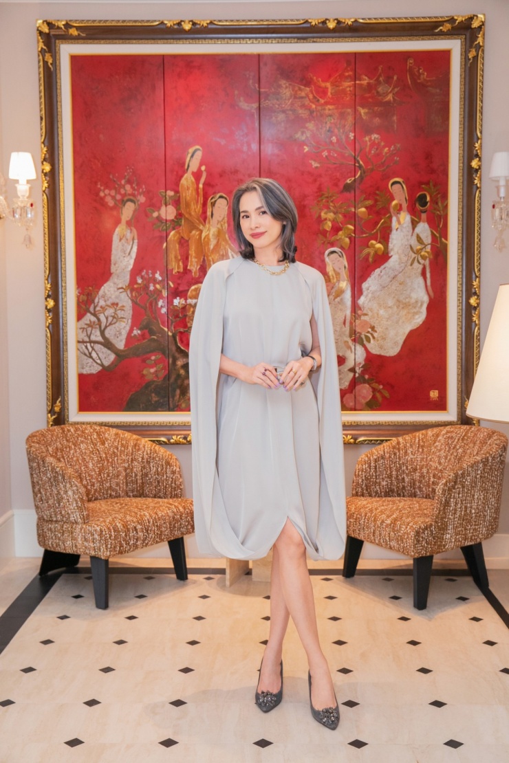 Ngọc Khánh khoe sắc tuổi 50 khi hội ngộ Giáng My, Vũ Cẩm Nhung - 3