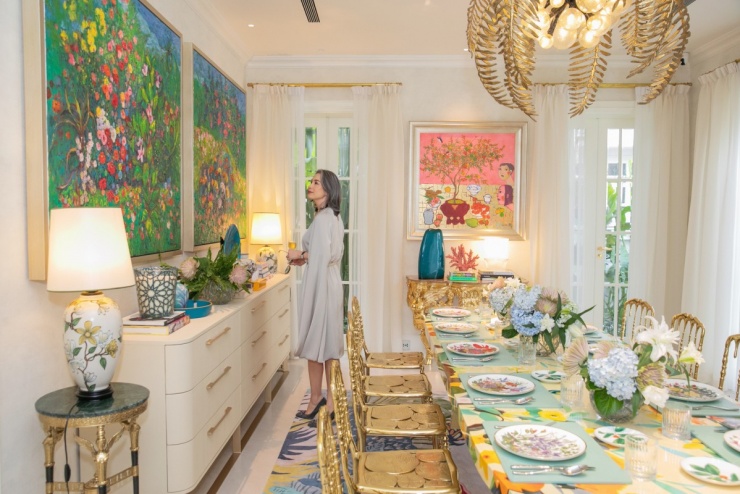 Ngọc Khánh khoe sắc tuổi 50 khi hội ngộ Giáng My, Vũ Cẩm Nhung - 4