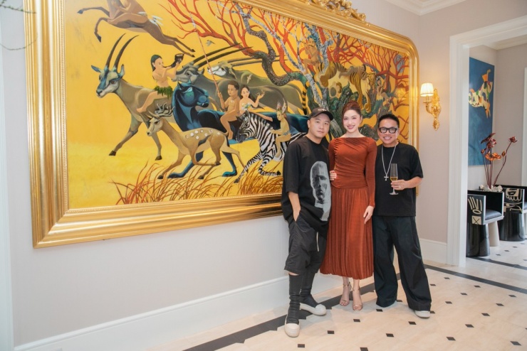 Ngọc Khánh khoe sắc tuổi 50 khi hội ngộ Giáng My, Vũ Cẩm Nhung - 10