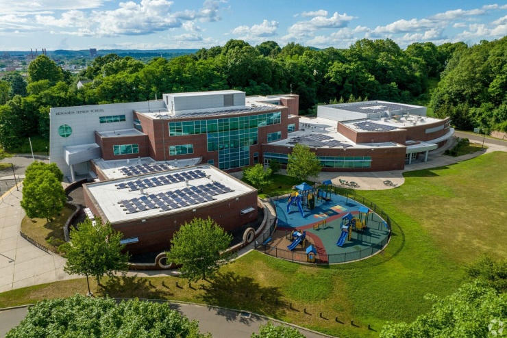 Trường Benjamin Jepson (thành phố New Haven, bang Connecticut, Mỹ. Ảnh: NHPS