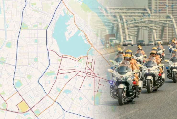 Chi tiết các tuyến đường cấm, hạn chế xe phục vụ Đại hội Đảng