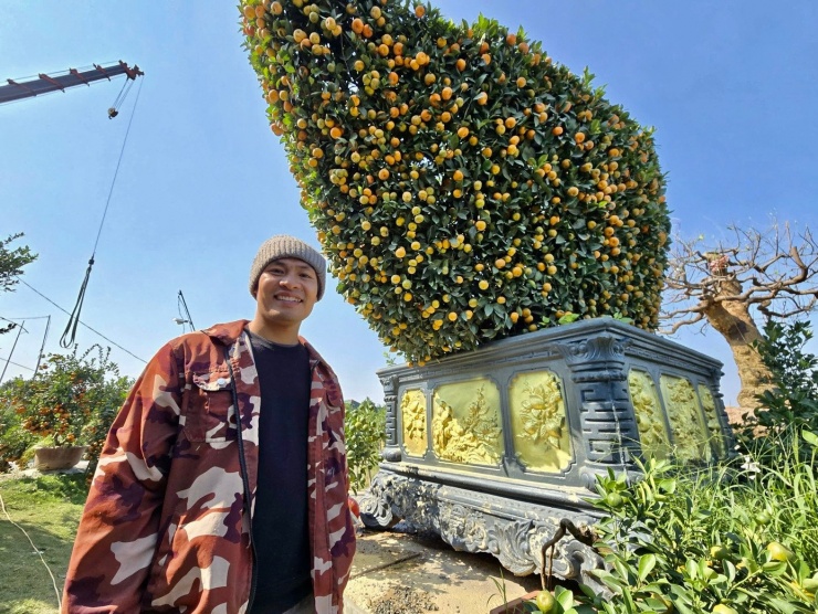 Choáng ngợp loạt ‘siêu phẩm’ cây cảnh chơi Tết ở Hưng Yên giá hàng trăm triệu đồng - 3