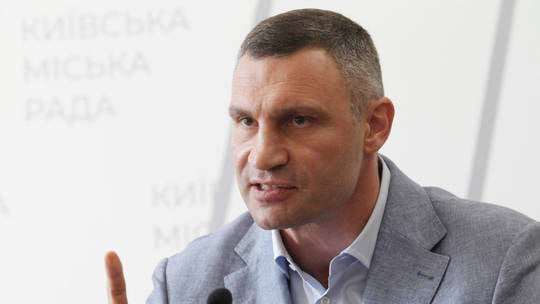 Thị trưởng Kiev Vitaly Klitschko. Ảnh Getty
