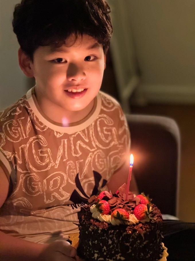 Con trai lớn của hoa hậu Diễm Hương. Ảnh: Nhân vật cung cấp