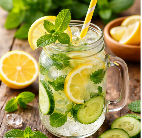 Nước chanh - thức uống tốt thải độc thận...