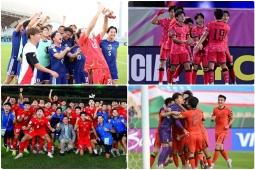 4 anh hào vào bán kết U23 châu Á: Tây Á sạch bóng, U23 Hàn Quốc sánh vai U23 Việt Nam
