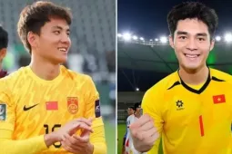 Trùng hợp đặc biệt giữa Trung Kiên của U23 Việt Nam và thủ môn U23 Trung Quốc