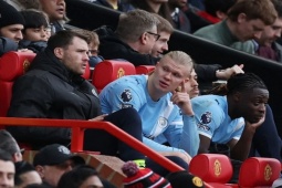 Haaland  " tịt ngòi "  bị fan MU chế giễu, hiệu suất ghi bàn sụt thê thảm