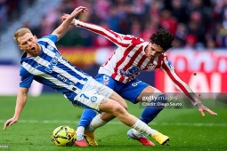 Video bóng đá Atletico Madrid - Alaves:  " Chiến thần phương Bắc "  tỏa sáng, cách biệt mong manh (La Liga)