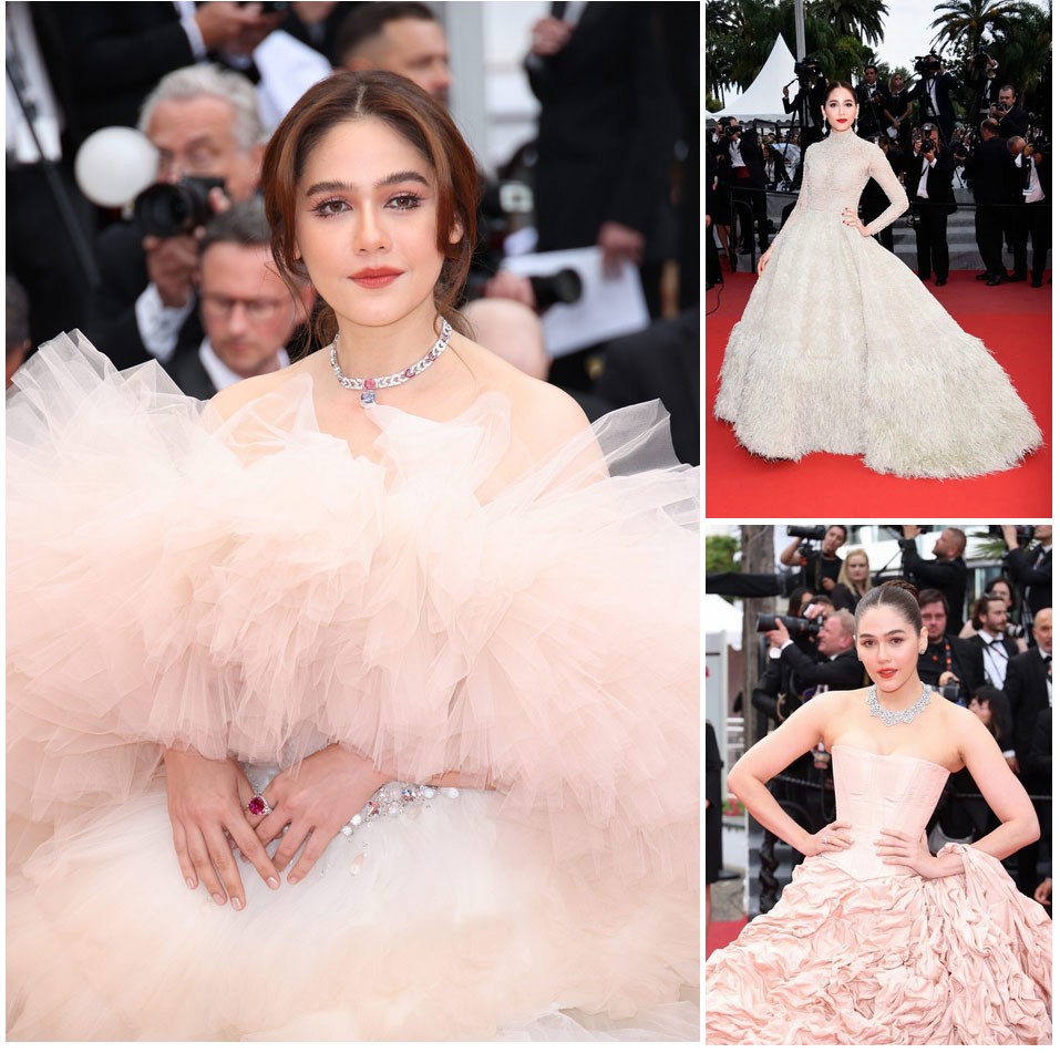 Nữ minh tinh là gương mặt quen thuộc trên thảm đỏ Cannes.