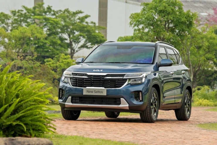 KIA Seltos chiếm khoảng 1/4 lượng xe bán ra của KIA tại Việt Nam. Ảnh: THACO-KIA