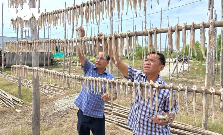 Sản phẩm khô khoai nơi đây đã khẳng định được vị thế, được người tiêu dùng tại vùng ĐBSCL biết đến rộng rãi, thị trường TP.HCM nhập hàng cũng rất nhiều