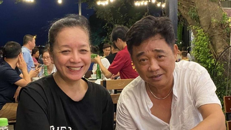 Hình ảnh của Nghệ sĩ Nhân dân Quốc Khánh và Nghệ sĩ Ưu tú Chiều Xuân trong cuộc gặp gỡ mới đây. (Ảnh: FBNV)