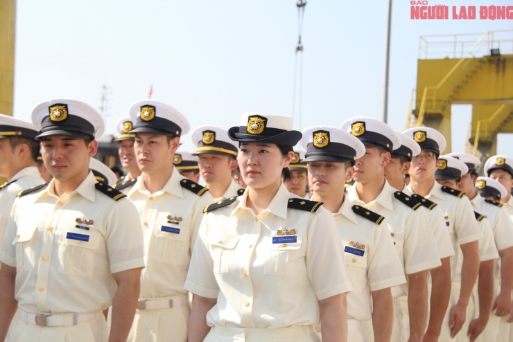 60 sĩ quan, thủy thủ trên tàu tuần tra Akitsushima sẽ có nhiều hoạt động giao lưu tại TP Đà Nẵng