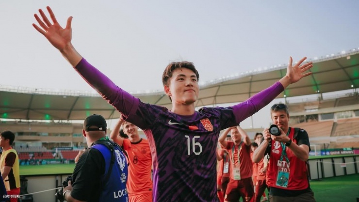 Thủ môn Li Hao đã có 24 pha cứu thua kể từ đầu giải.