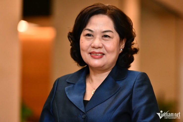 Thống đốc Ngân hàng Nhà nước Nguyễn Thị Hồng. Ảnh: Hoàng Hà