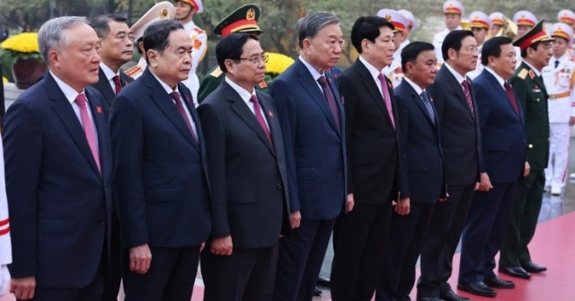 Lãnh đạo Đảng, Nhà nước và đại biểu dự Đại hội ...