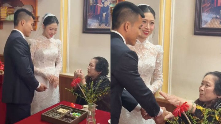 Nhiều dân mạng tin rằng lời dạy minh triết của bà là món quà cưới lớn nhất hơn mọi vật ngoài thân khác. (Ảnh chụp màn hình)