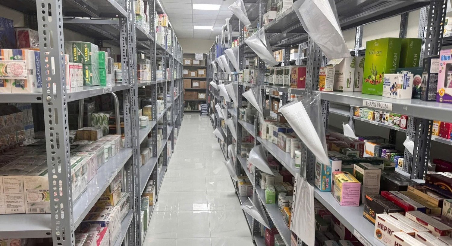 Công ty TNHH Medistar Việt Nam đưa ra thị trường hàng trăm tấn thực phẩm chức năng giả các loại, với doanh thu gần 1.800 tỷ đồng