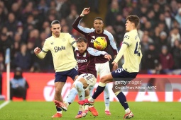 Kết quả bóng đá Aston Villa - Everton: Kịch tính cột dọc & xà ngang (Ngoại hạng Anh)