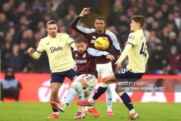 Video bóng đá Aston Villa - Everton: Sai lầm tai hại (Ngoại hạng Anh)