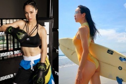 Hot girl gymer lo U23 VN phải đá hiệp phụ, người đẹp Vũ Ngọc Anh ví Đình Bắc như Ronaldo