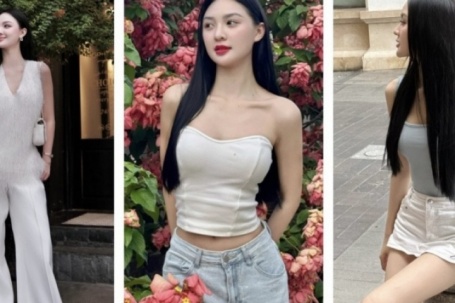 Phong cách đời thường của người đẹp quê Đăk Lăk đang được 'đẩy thuyền' với cầu thủ Đình Bắc