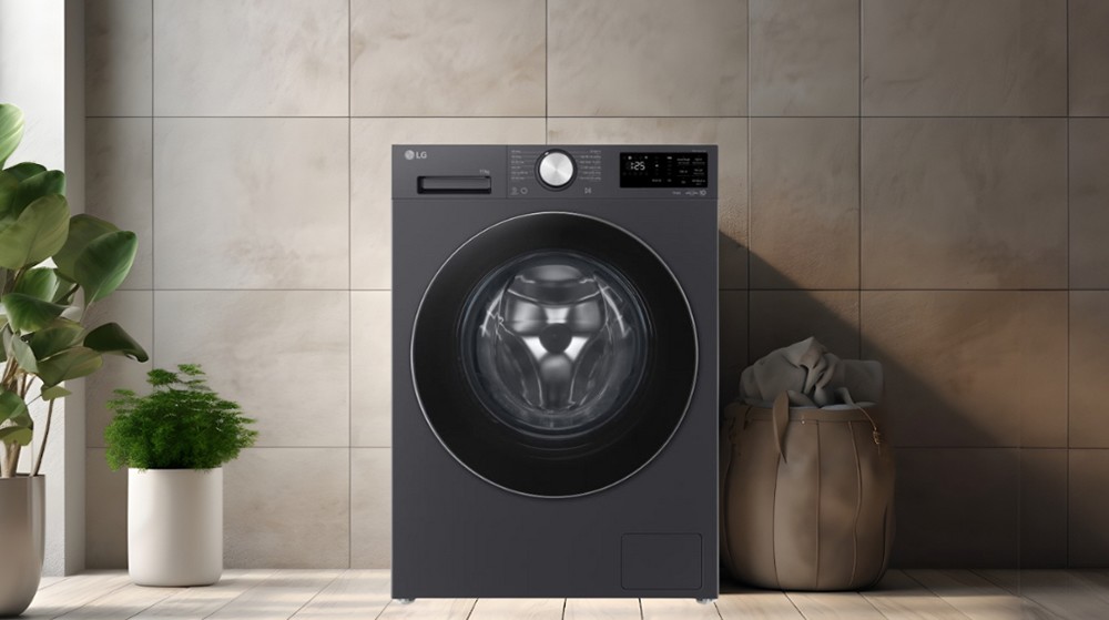 Công nghệ AI DD trên máy giặt sấy LG AI DD Inverter 11 kg FX1411N5G giúp bảo vệ sợi vải tốt hơn 18% so với các chu trình giặt thông thường