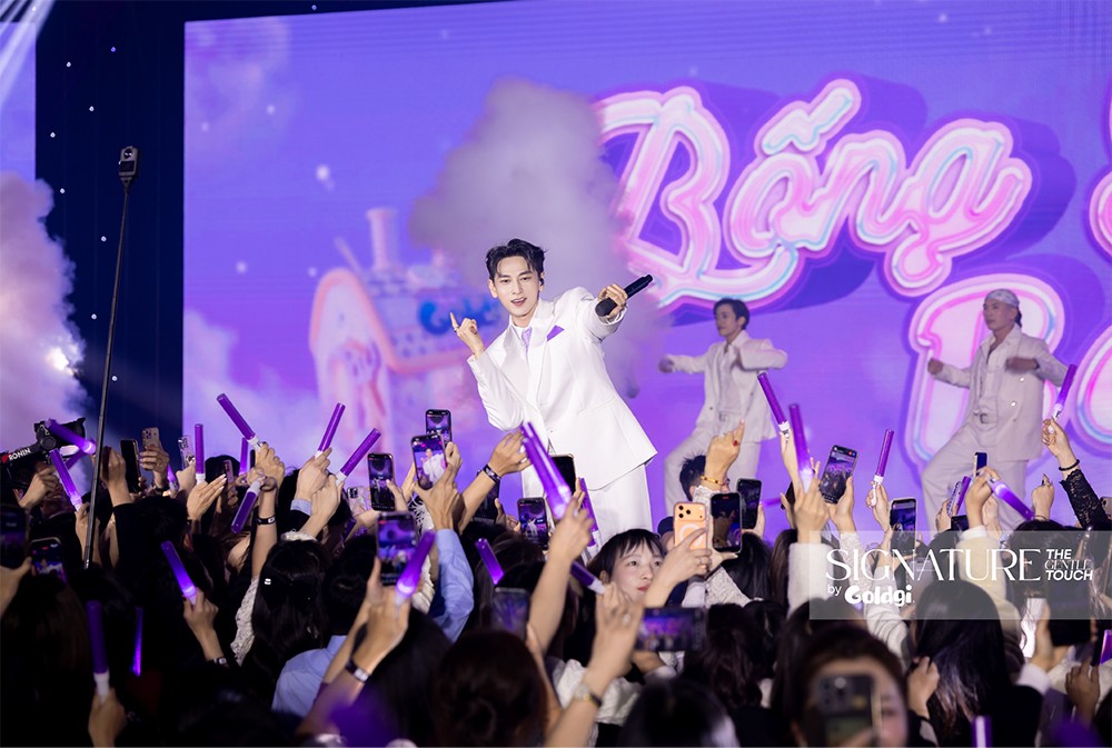 Isaac khuấy động sân khấu Goldgi SIGNATURE bằng một “concert thu nhỏ” - 3