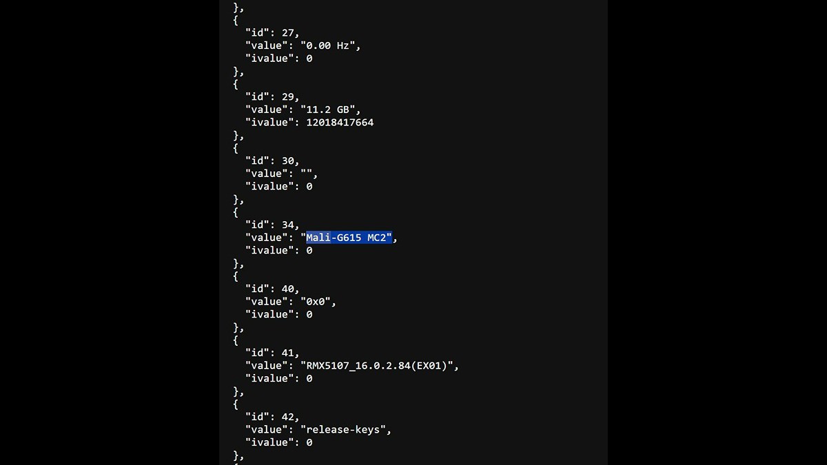 Dữ liệu CPU và GPU từ Geekbench cho thấy Realme P4 Power được cung cấp sức mạnh từ SoC Dimensity 7400.