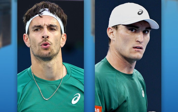 Musetti (bên trái) được đánh giá cao hơn nhiều so với&nbsp;Collignon (bên phải)