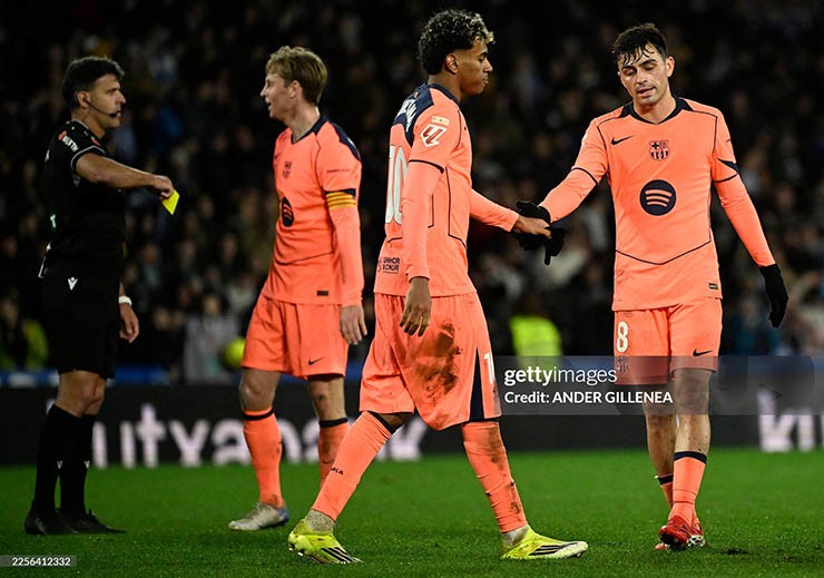 Thất bại khó nuốt với các cầu thủ Barca