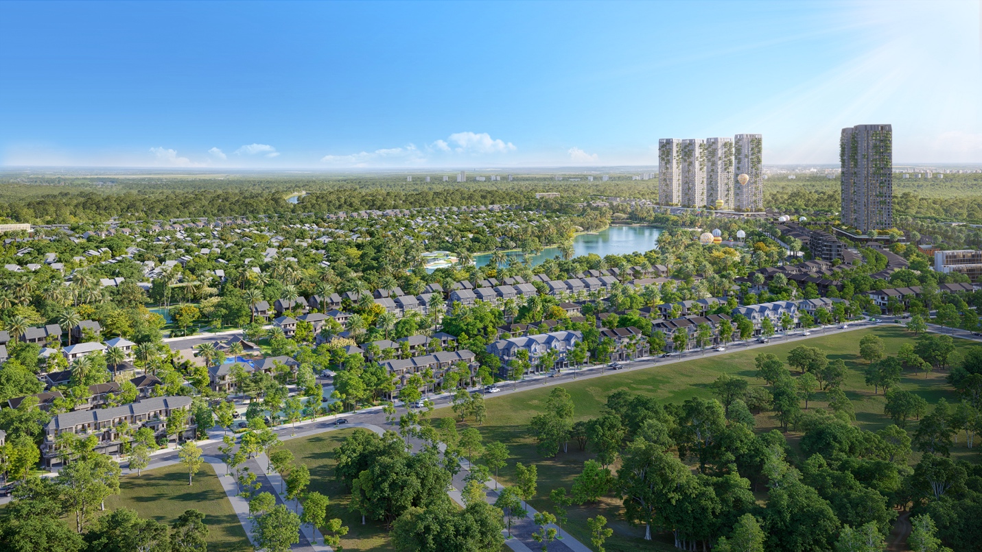 Rừng Mai nằm tại vị trí kết nối giữa nội khu và ngoại khu