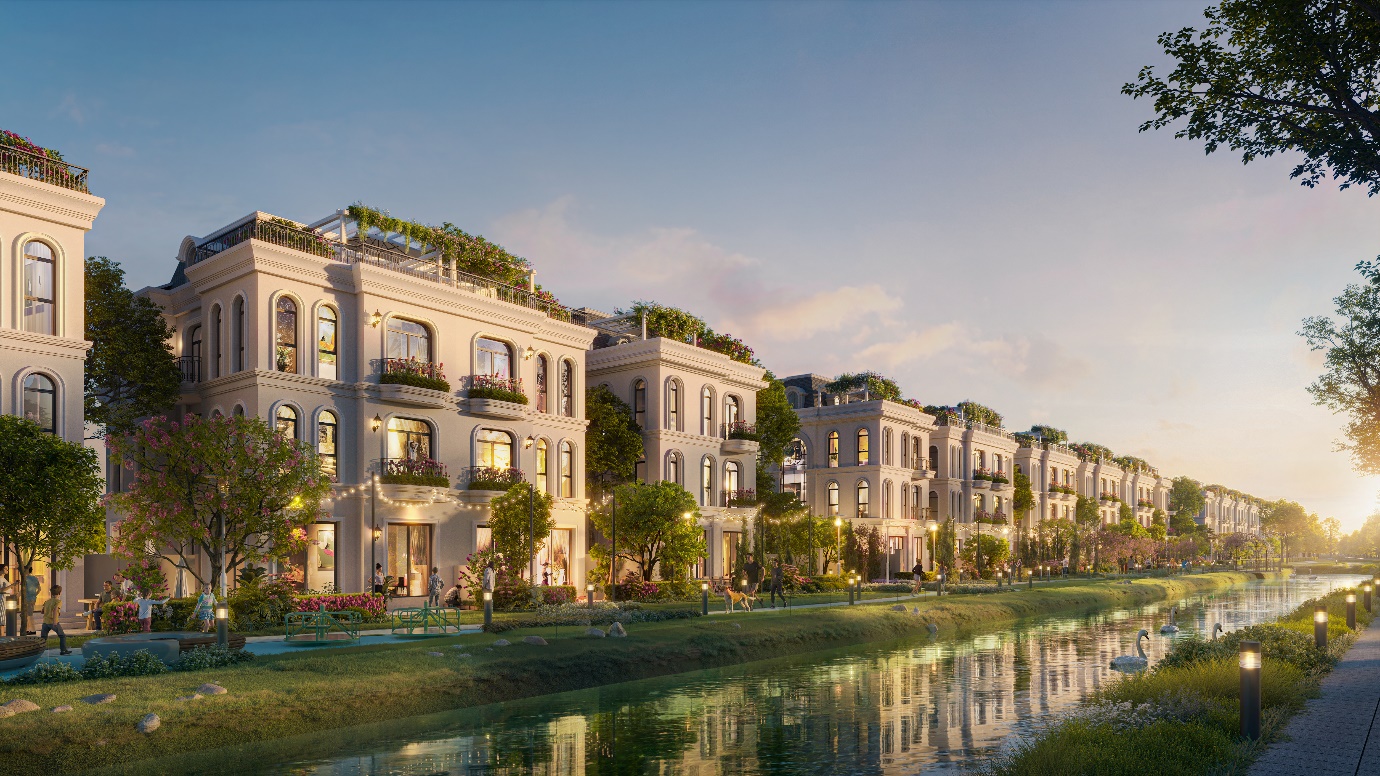 Emerald Symphony mang lại cuộc sống riêng tư và an nhiên giữa lòng đô thị.