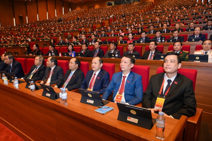 Các đại biểu dự Đại hội 14. Ảnh: Phạm Hải