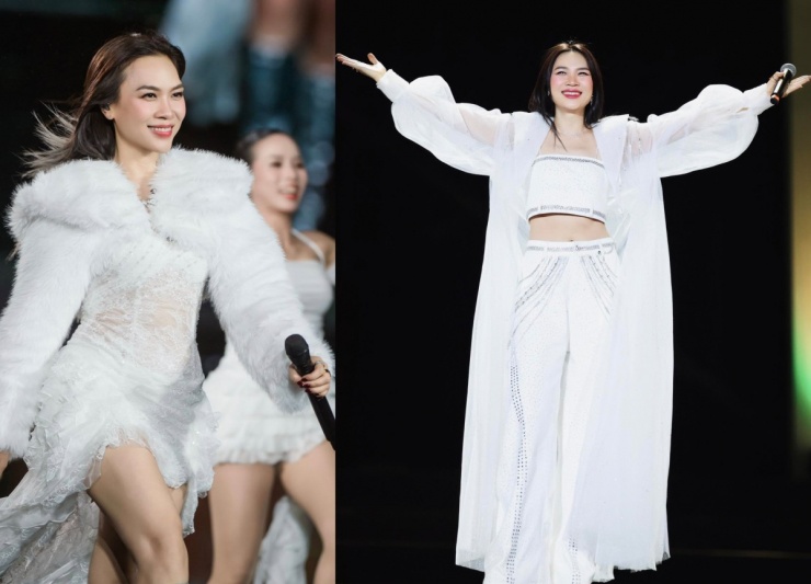 Mỹ Tâm hát Chuyện để dành trong live concert See The Light.