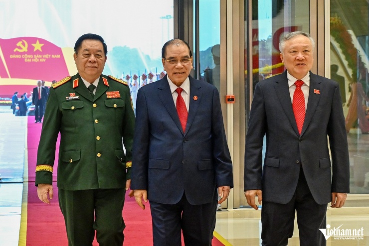 Các đại biểu tới dự đại hội.Ảnh: Phạm Hải