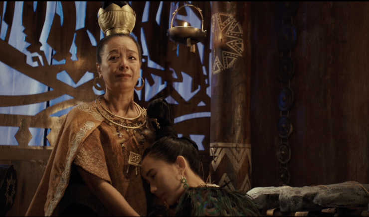 Chiều Xuân trong vai vợ Vua Hùng.&nbsp;