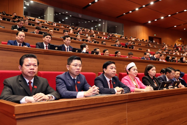 Các đại biểu dự Đại hội