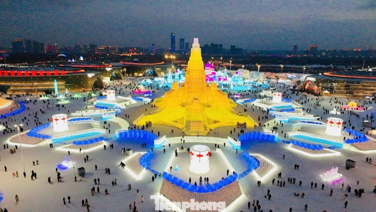 Công nghệ AI gây sốt lễ hội băng tuyết Cáp Nhĩ Tân - 17