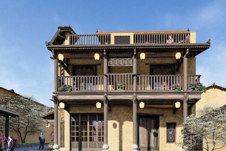 Ngôi nhà mới xây gây tranh cãi ở làng Lô Lô Chải